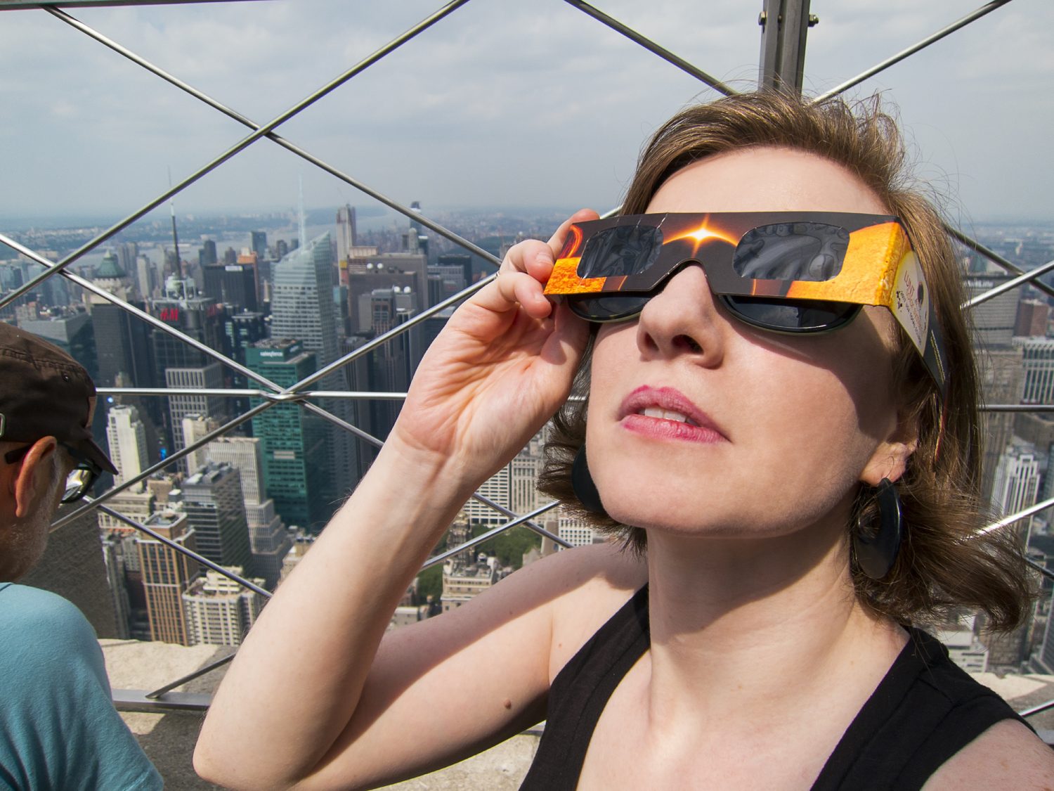 Mary at the 2017 Eclipse NYC